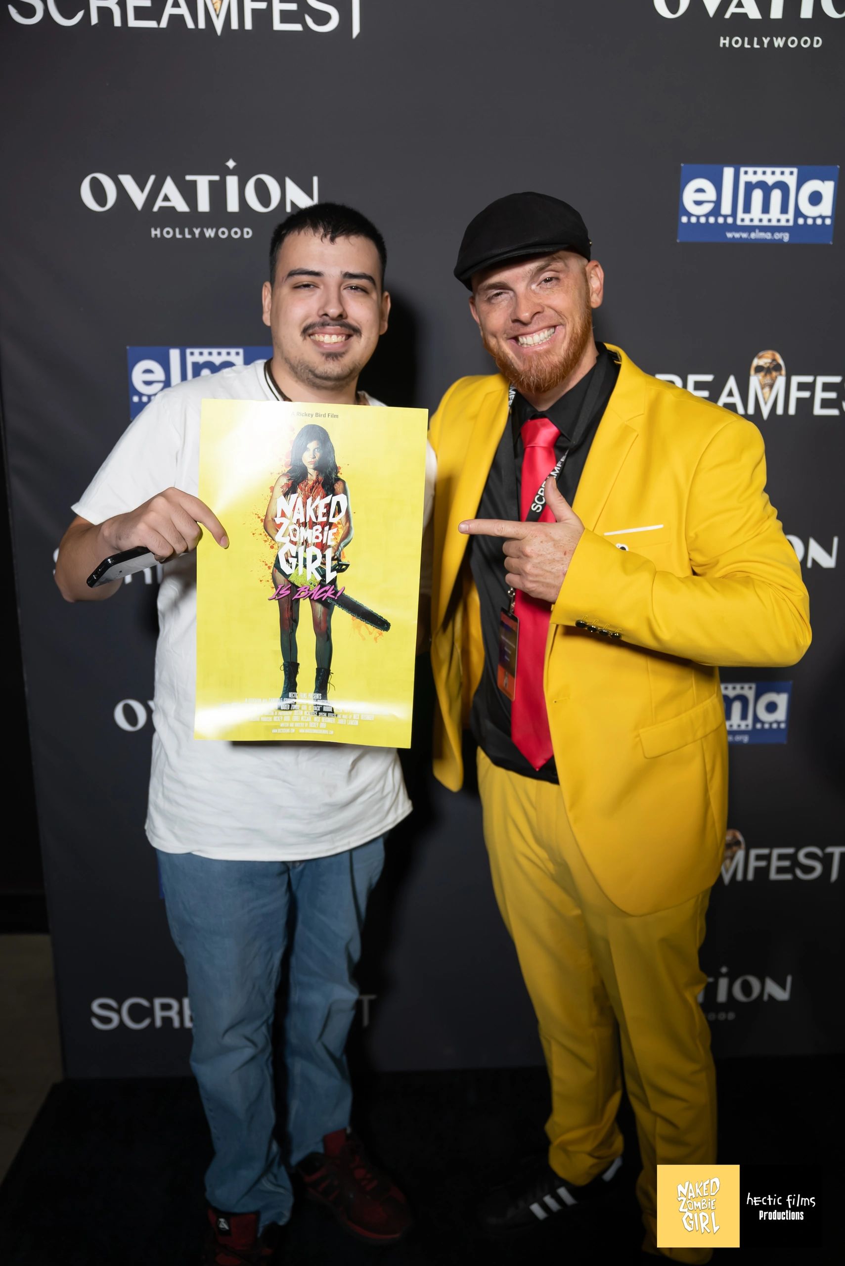 Audience at ScreamFest 2022 screening
