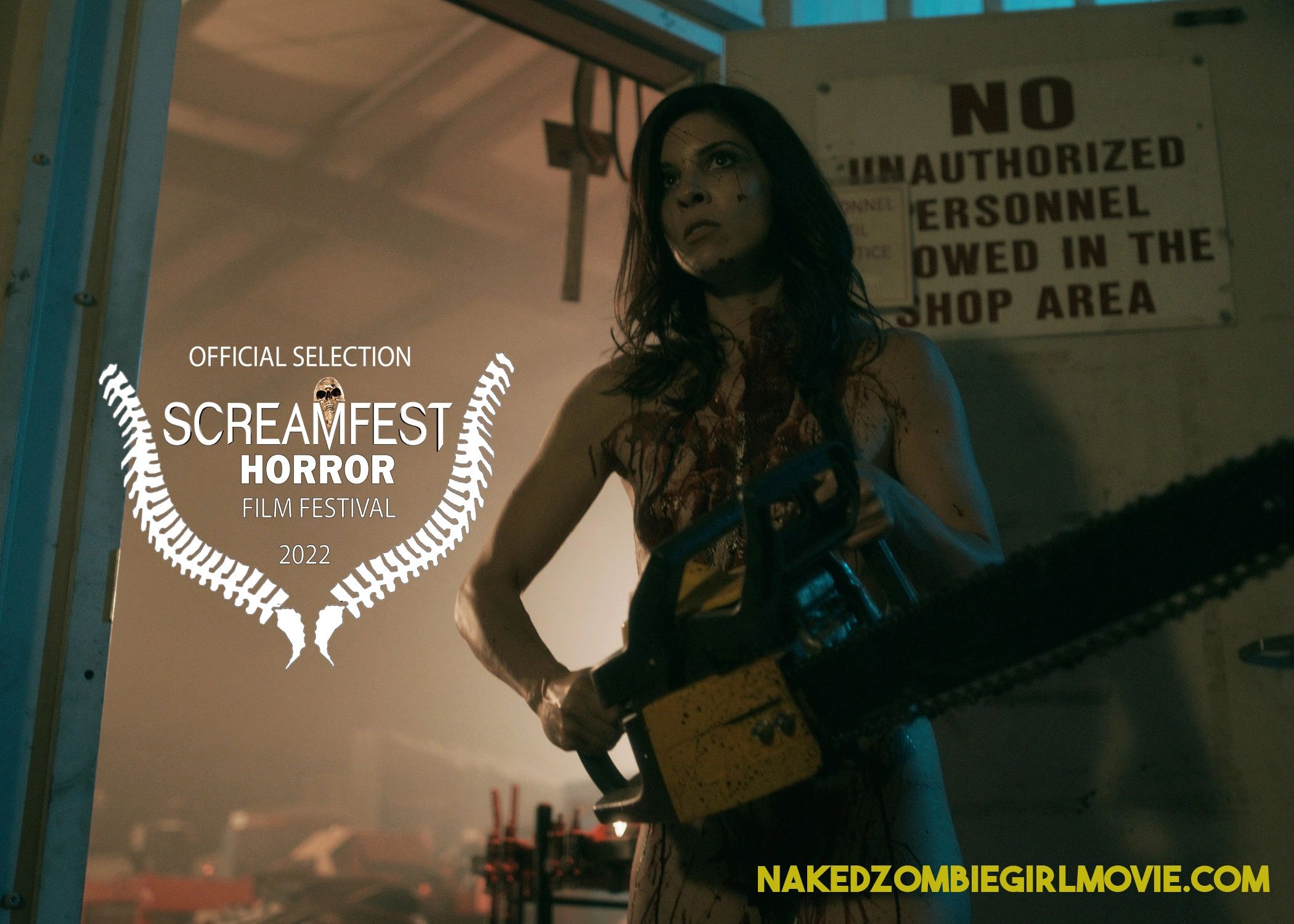 Naked Zombie Girl is Back - World Premiere at ScreamFest 2022 promotional image