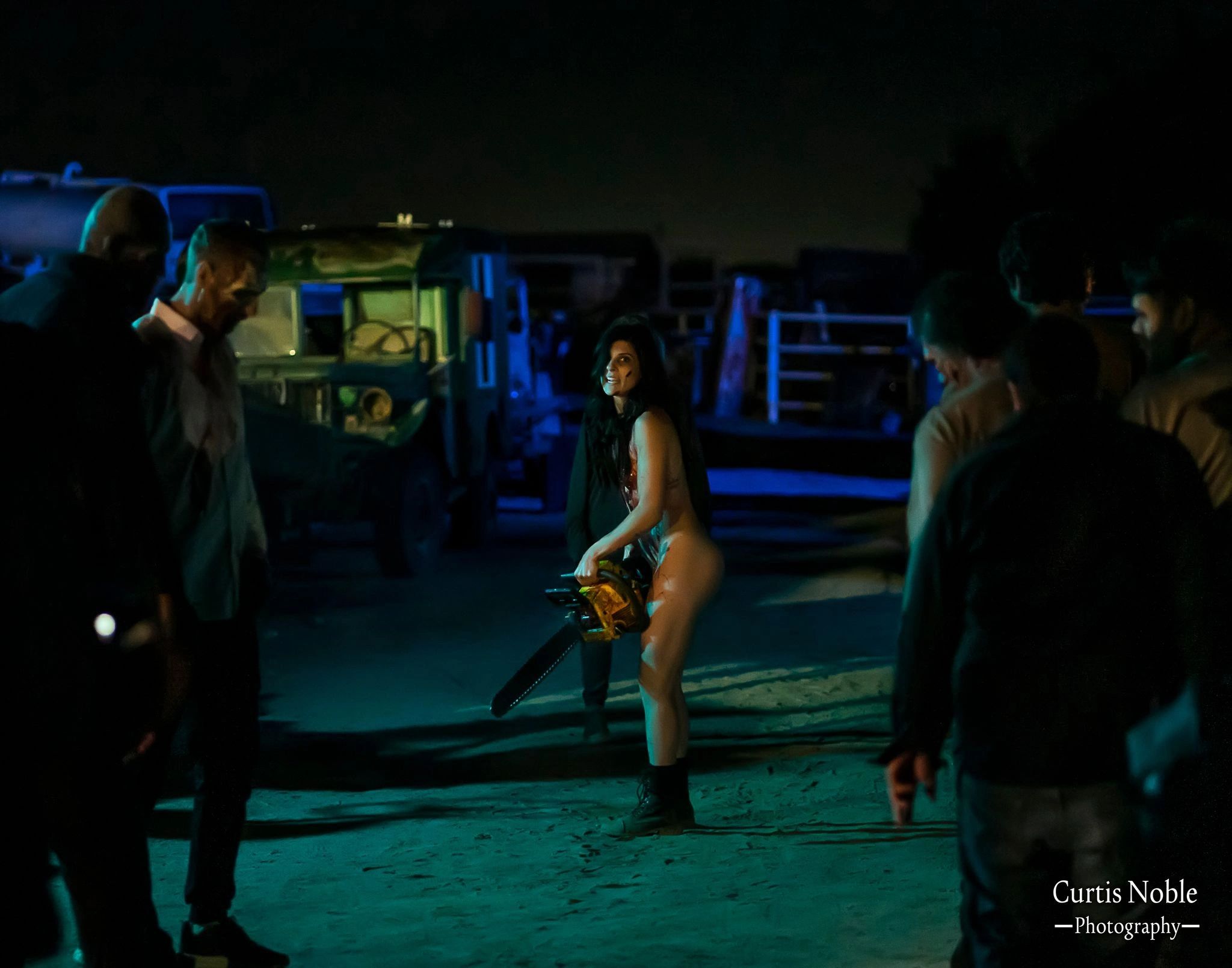 Naked Zombie Girl film still — Curtis Noble Photography